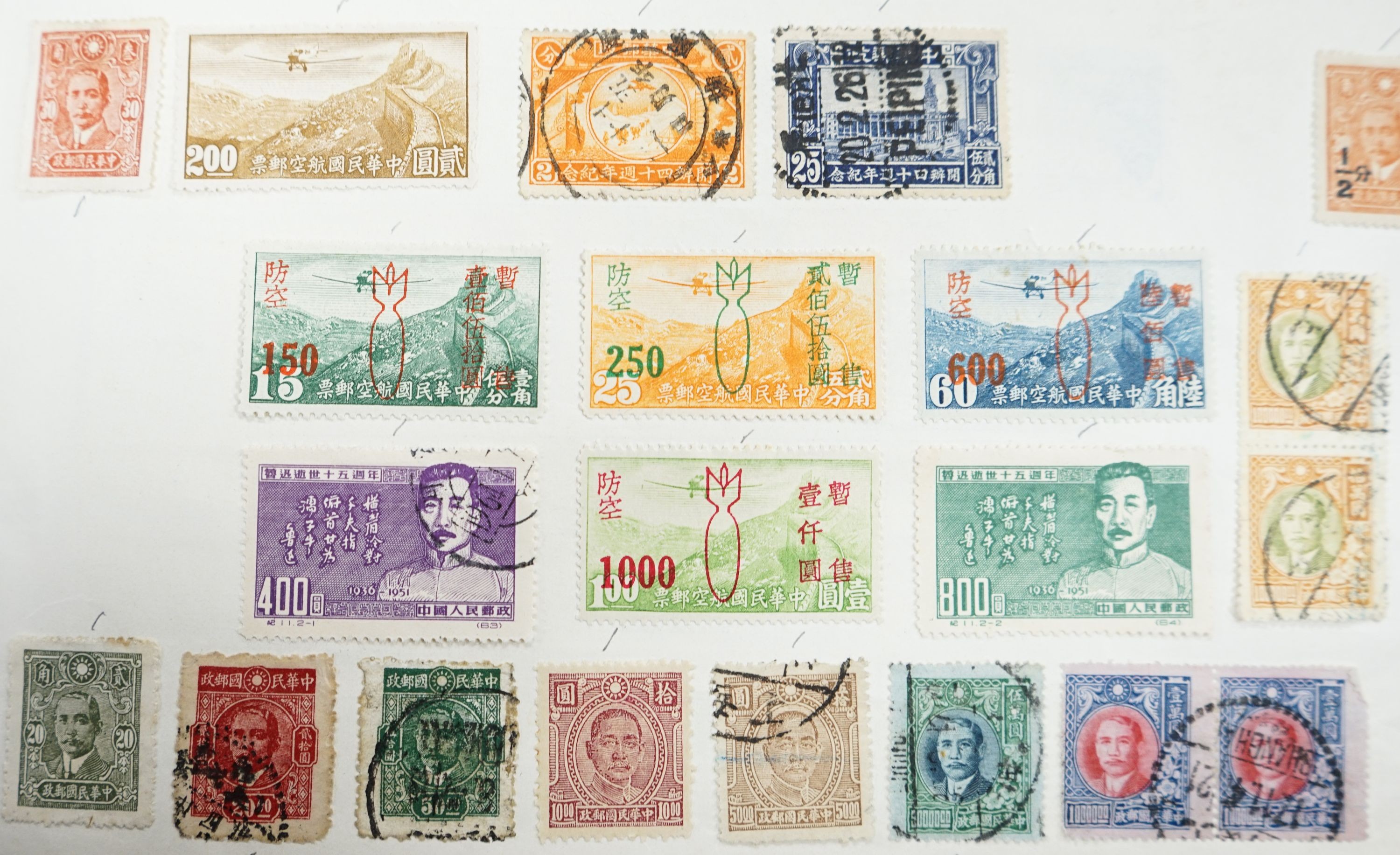A large well-filled New Ideal Postage Stamp Album